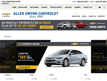 Tablet Screenshot of lovemychevy.com